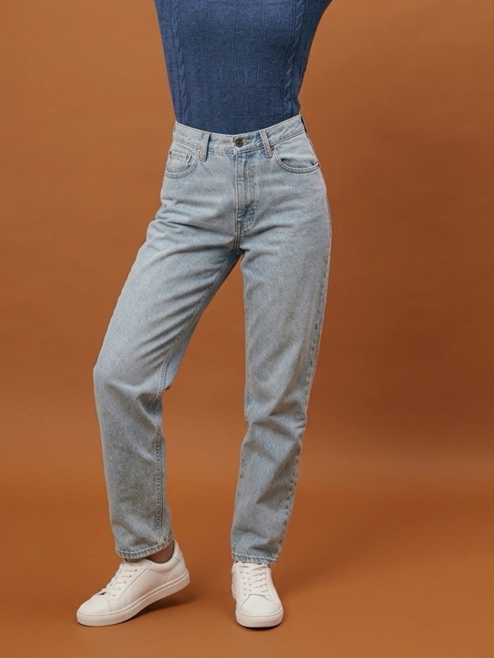 Vintage 100% cotton Route 66 Relaxed Fit high waisted light wash Jeans